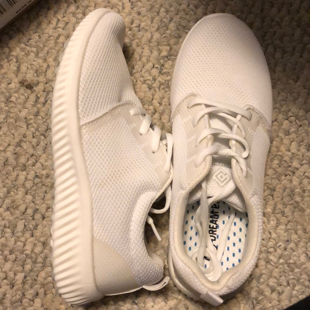 White Dream Pair tennis shoes